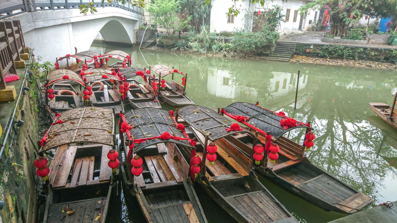 古色古香的逢简水乡和清辉园一天游 水乡 古乡 古镇 风景 旅游 顺德 逢简水乡 清辉园