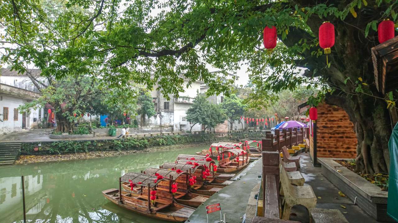 古色古香的逢简水乡和清辉园一天游 水乡 古乡 古镇 风景 旅游 顺德 逢简水乡 清辉园