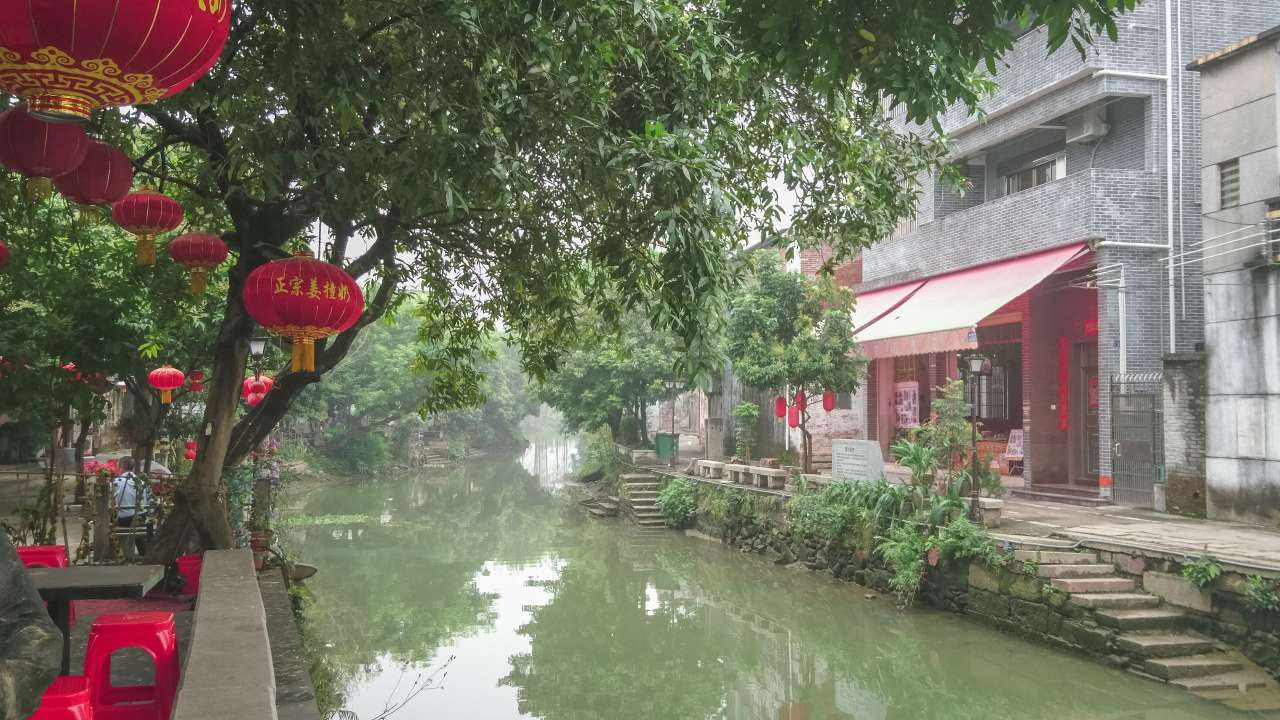 古色古香的逢简水乡和清辉园一天游 水乡 古乡 古镇 风景 旅游 顺德 逢简水乡 清辉园