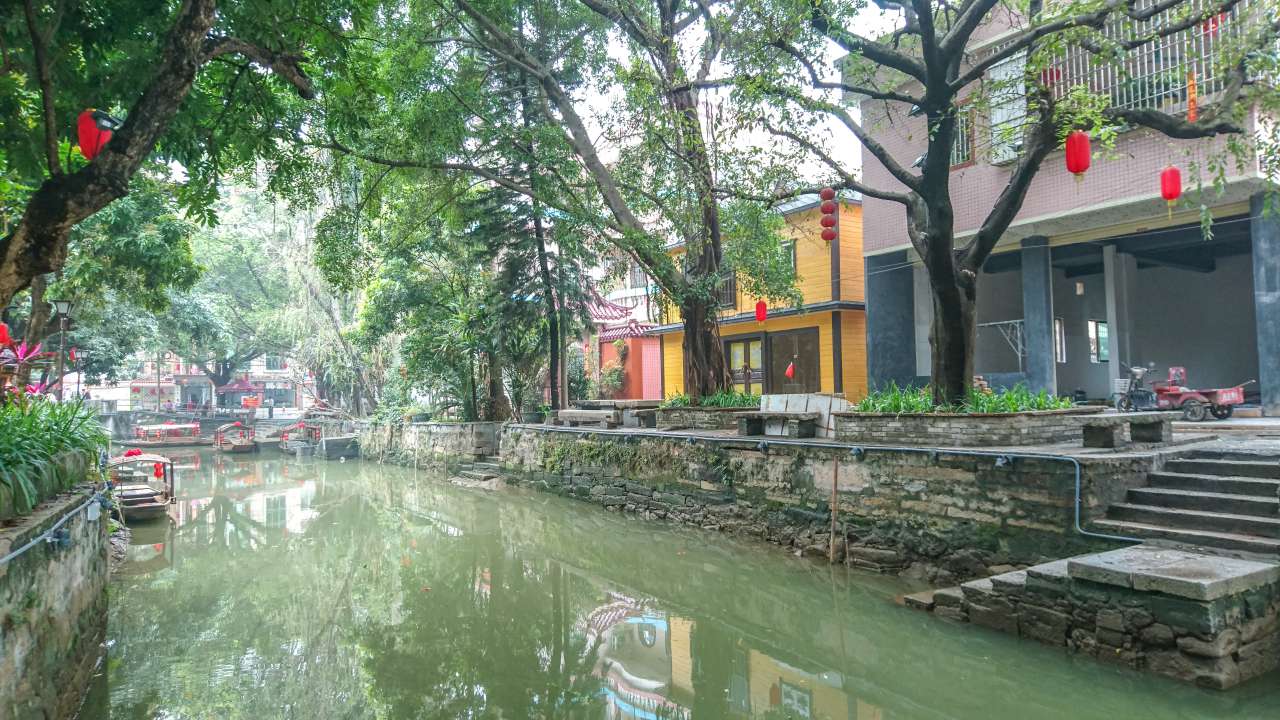 古色古香的逢简水乡和清辉园一天游 水乡 古乡 古镇 风景 旅游 顺德 逢简水乡 清辉园