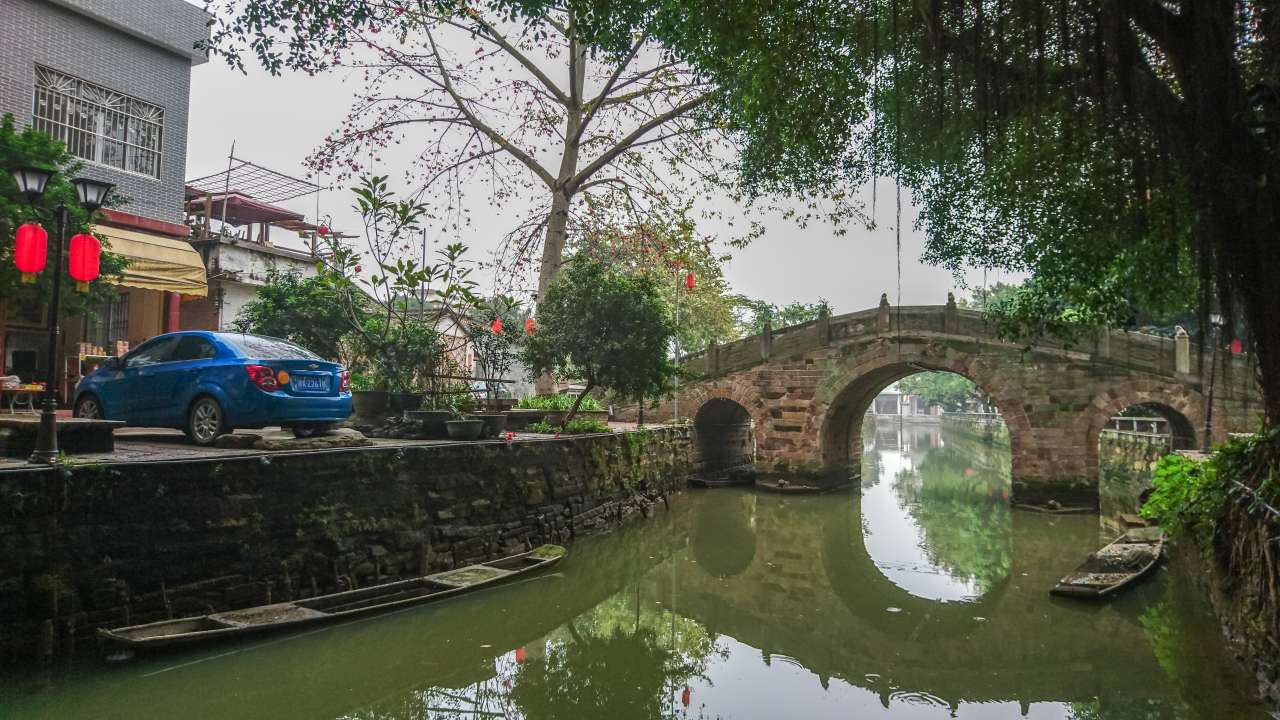 古色古香的逢简水乡和清辉园一天游 水乡 古乡 古镇 风景 旅游 顺德 逢简水乡 清辉园