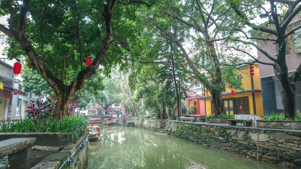 古色古香的逢简水乡和清辉园一天游 水乡 古乡 古镇 风景 旅游 顺德 逢简水乡 清辉园