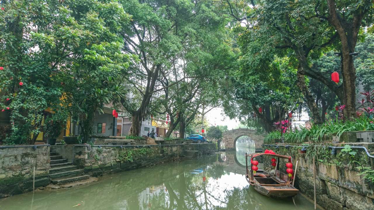 古色古香的逢简水乡和清辉园一天游 水乡 古乡 古镇 风景 旅游 顺德 逢简水乡 清辉园