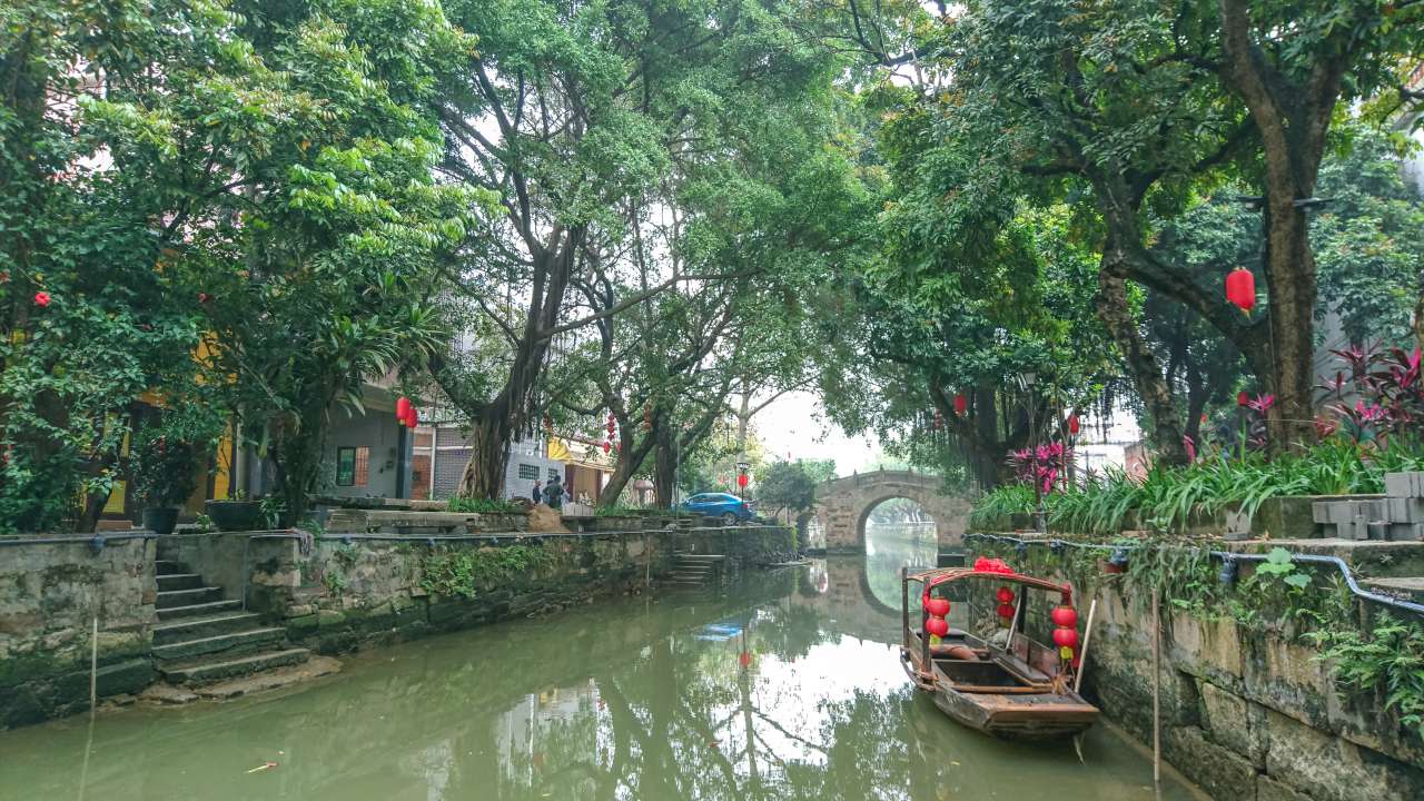古色古香的逢简水乡和清辉园一天游 水乡 古乡 古镇 风景 旅游 顺德 逢简水乡 清辉园