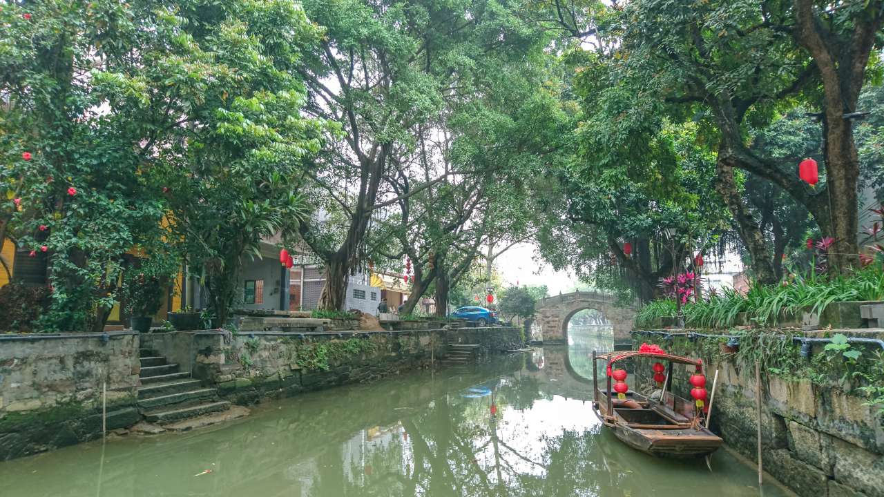 古色古香的逢简水乡和清辉园一天游 水乡 古乡 古镇 风景 旅游 顺德 逢简水乡 清辉园
