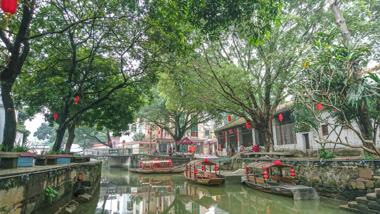 古色古香的逢简水乡和清辉园一天游 水乡 古乡 古镇 风景 旅游 顺德 逢简水乡 清辉园