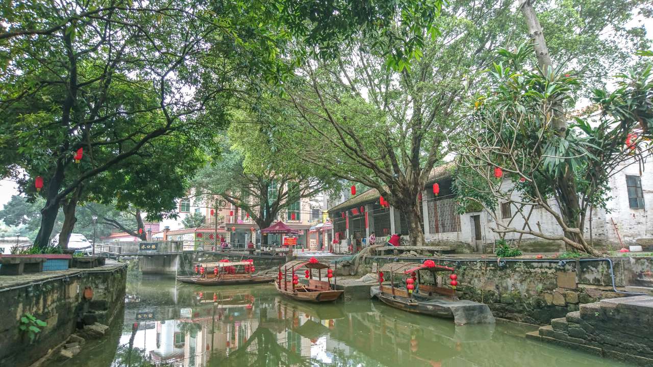 古色古香的逢简水乡和清辉园一天游 水乡 古乡 古镇 风景 旅游 顺德 逢简水乡 清辉园