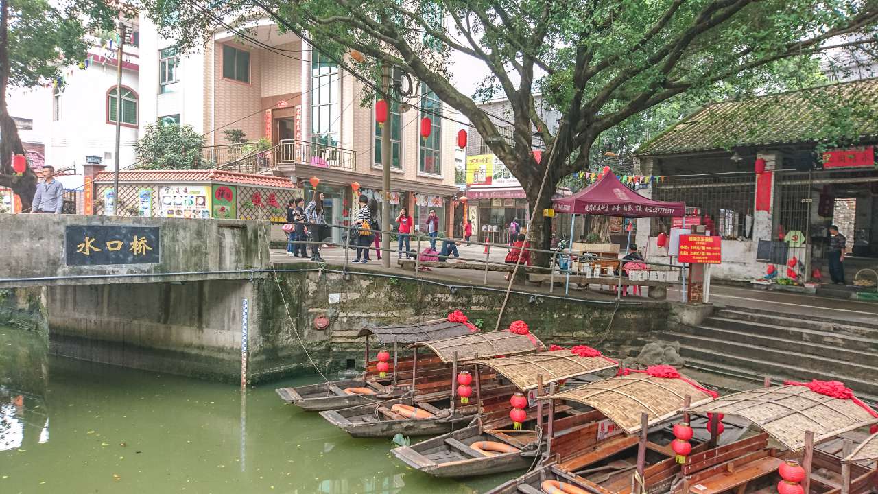 古色古香的逢简水乡和清辉园一天游 水乡 古乡 古镇 风景 旅游 顺德 逢简水乡 清辉园