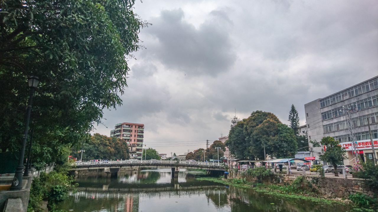 风和日丽的赤坎古镇 赤坎镇 古镇 碉楼 风景 城市 摄影 开平 楼顶 赤坎 骑楼 街拍