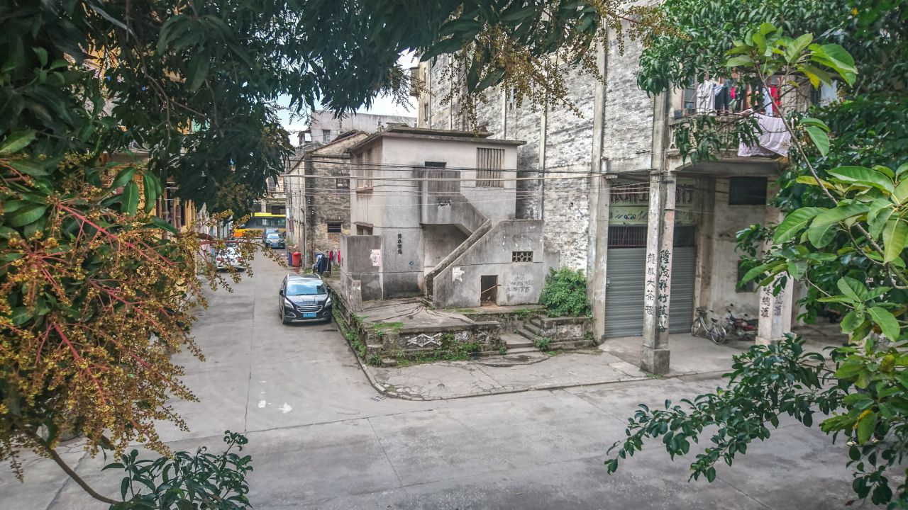 风和日丽的赤坎古镇 赤坎镇 古镇 碉楼 风景 城市 摄影 开平 楼顶 赤坎 骑楼 街拍