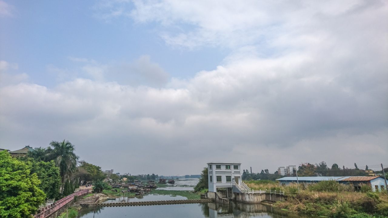 风和日丽的赤坎古镇 赤坎镇 古镇 碉楼 风景 城市 摄影 开平 楼顶 赤坎 骑楼 街拍