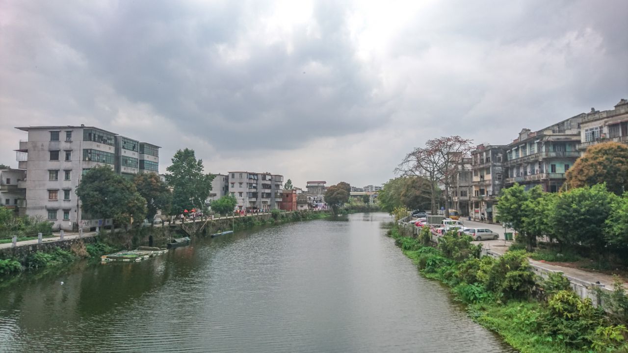风和日丽的赤坎古镇 赤坎镇 古镇 碉楼 风景 城市 摄影 开平 楼顶 赤坎 骑楼 街拍