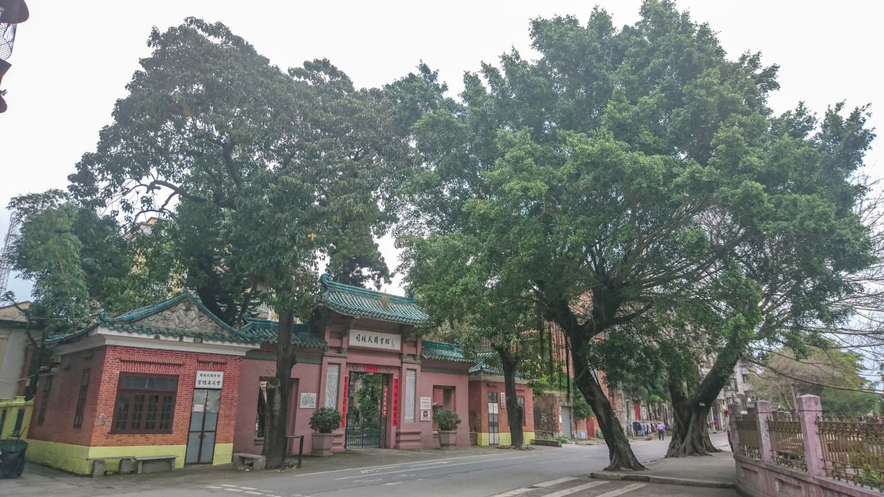 风和日丽的赤坎古镇 赤坎镇 古镇 碉楼 风景 城市 摄影 开平 楼顶 赤坎 骑楼 街拍