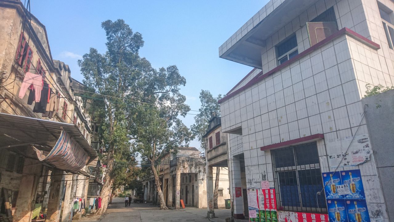 风和日丽的赤坎古镇 赤坎镇 古镇 碉楼 风景 城市 摄影 开平 楼顶 赤坎 骑楼 街拍