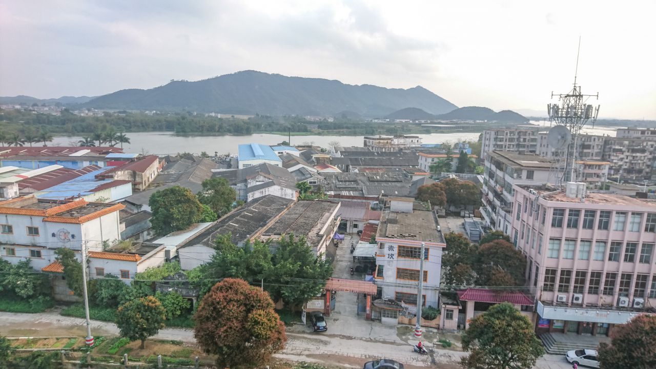 风和日丽的赤坎古镇 赤坎镇 古镇 碉楼 风景 城市 摄影 开平 楼顶 赤坎 骑楼 街拍