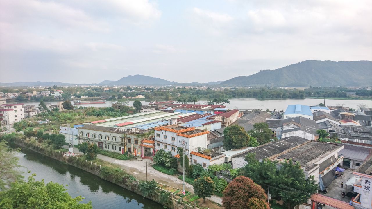 风和日丽的赤坎古镇 赤坎镇 古镇 碉楼 风景 城市 摄影 开平 楼顶 赤坎 骑楼 街拍