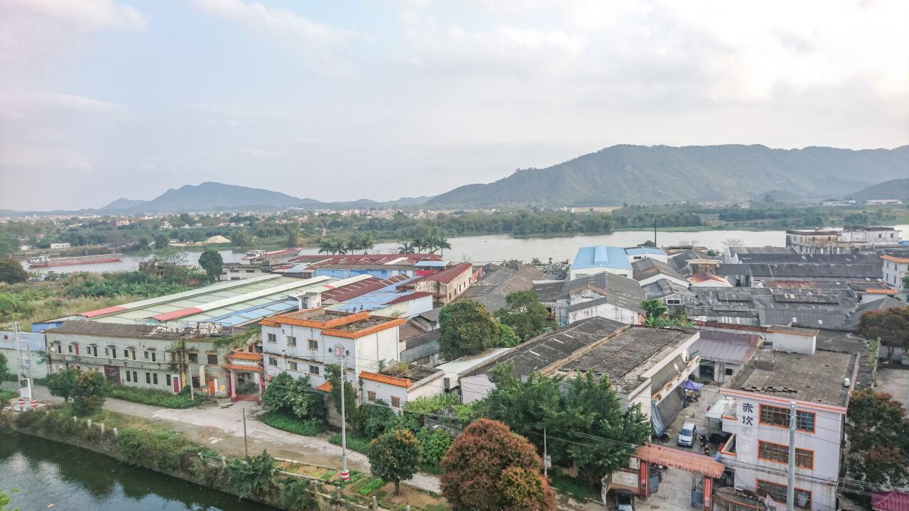 风和日丽的赤坎古镇 赤坎镇 古镇 碉楼 风景 城市 摄影 开平 楼顶 赤坎 骑楼 街拍