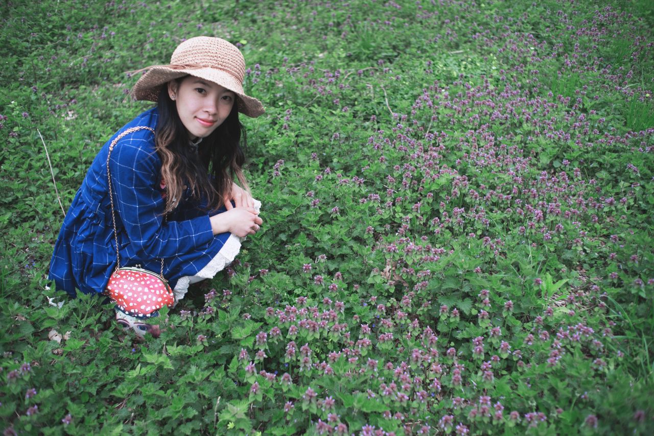 森林一样清新的女孩 深林系人像 深林系少女 森林系女孩 薯仔仪 深林系 人像 摄影