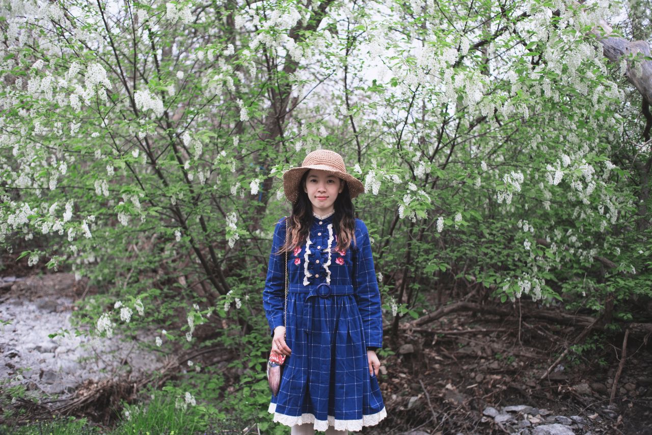 森林一样清新的女孩 深林系人像 深林系少女 森林系女孩 薯仔仪 深林系 人像 摄影