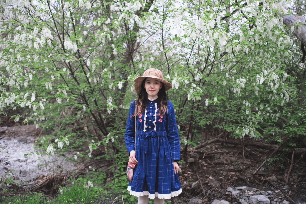 森林一样清新的女孩 深林系人像 深林系少女 森林系女孩 薯仔仪 深林系 人像 摄影