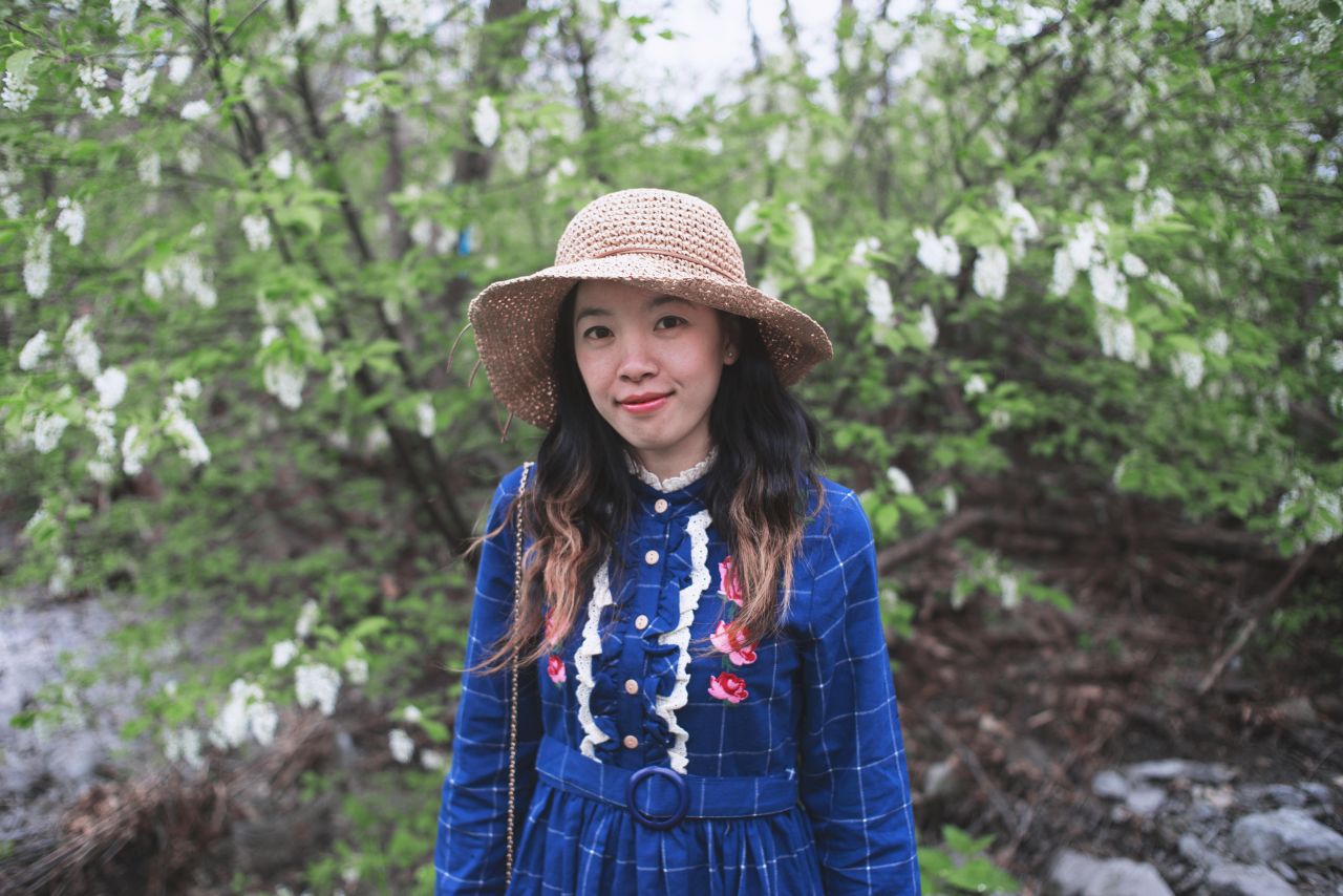 森林一样清新的女孩 深林系人像 深林系少女 森林系女孩 薯仔仪 深林系 人像 摄影