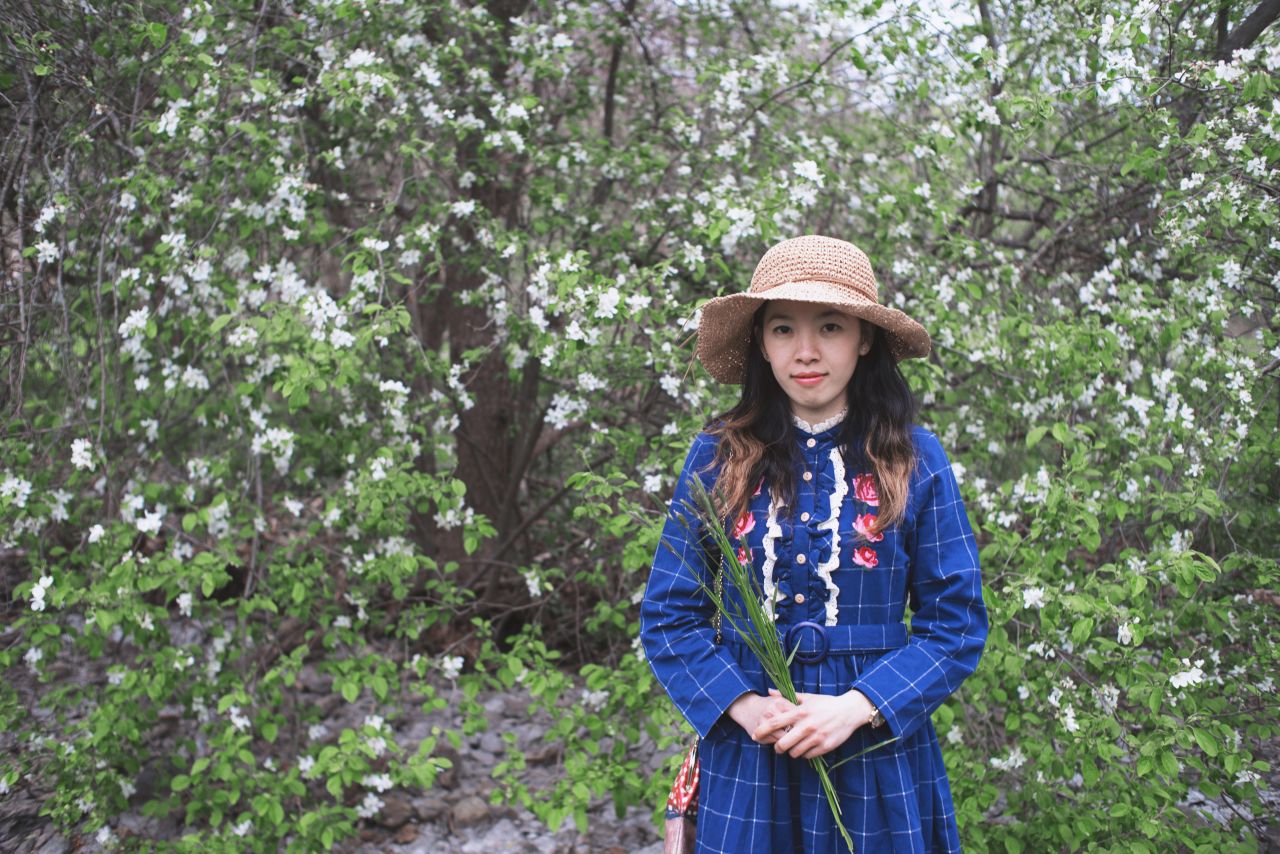 森林一样清新的女孩 深林系人像 深林系少女 森林系女孩 薯仔仪 深林系 人像 摄影