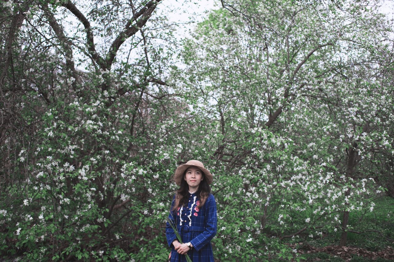 森林一样清新的女孩 深林系人像 深林系少女 森林系女孩 薯仔仪 深林系 人像 摄影