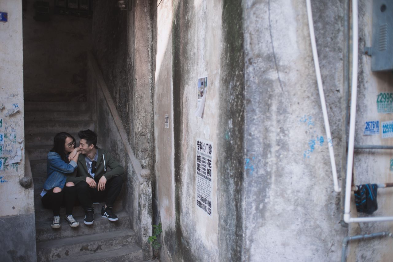 赤坎古镇下的薯片仪 日系 人像 赤坎 古镇 外拍 薯仔仪 摄影 少女 欧陆人像 赤坎人像