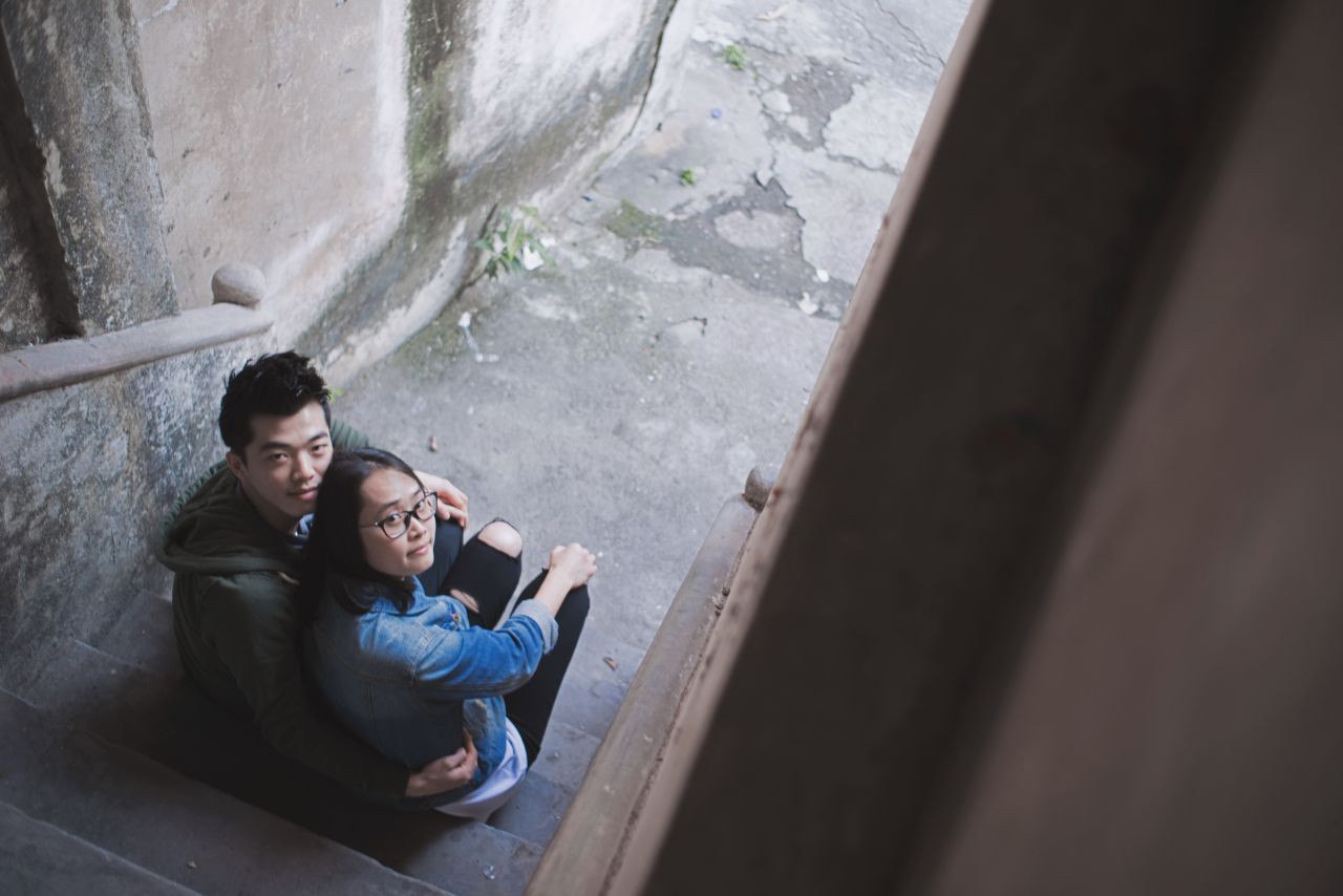 赤坎古镇下的薯片仪 日系 人像 赤坎 古镇 外拍 薯仔仪 摄影 少女 欧陆人像 赤坎人像