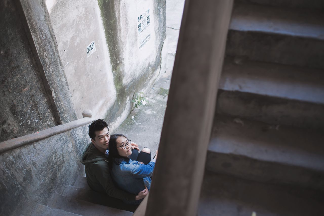 赤坎古镇下的薯片仪 日系 人像 赤坎 古镇 外拍 薯仔仪 摄影 少女 欧陆人像 赤坎人像