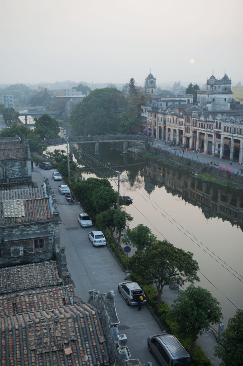晚饭后的赤坎 赤坎 日落古镇 赤坎古镇 骑楼 碉楼 欧陆风情街 河南