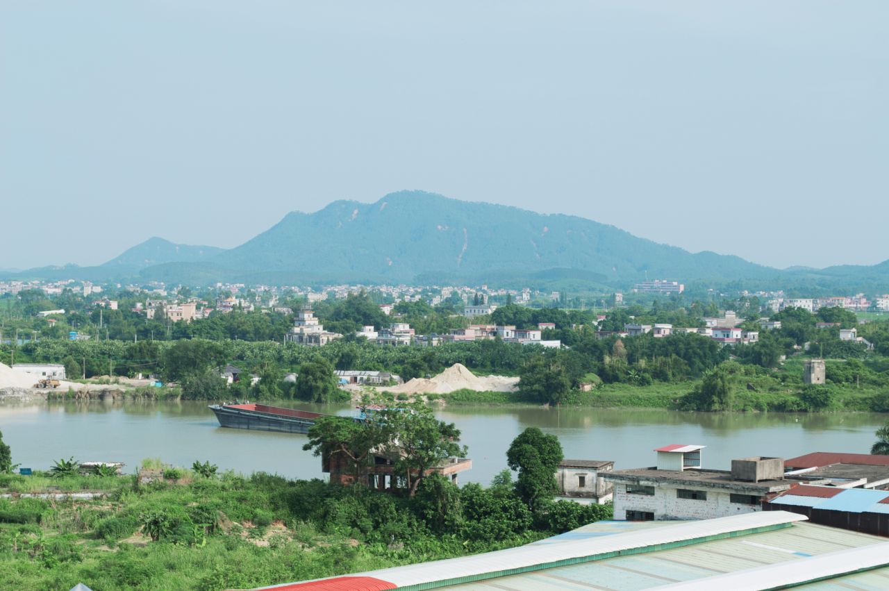 比以往更为晴朗的赤坎古镇 赤坎 尼康 D3200 楼顶 风光 风景 骑楼 开平 赤坎古镇 街景 街道