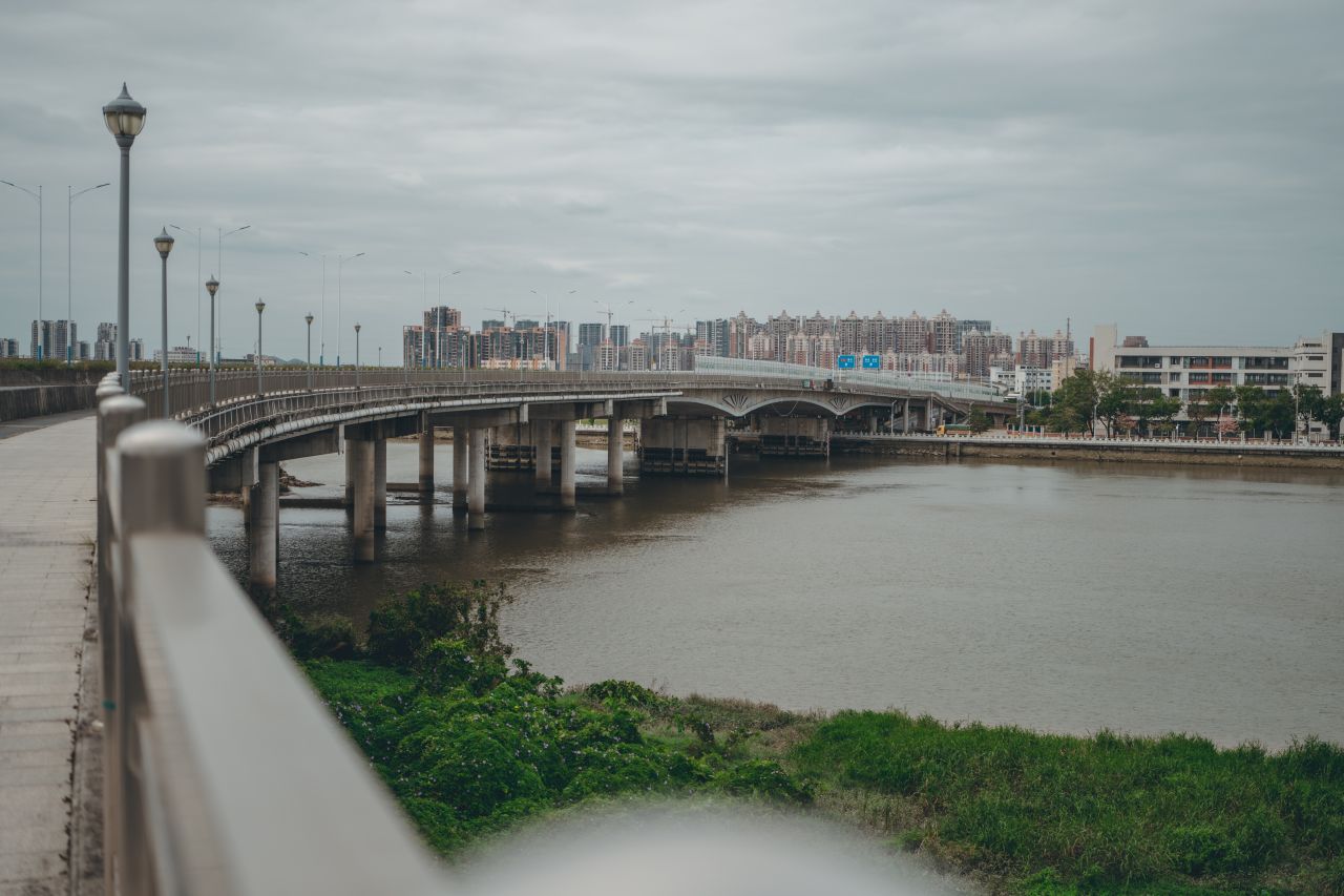 三埠大桥的沿岸风光 - 三埠 - 无 - 三埠大桥的沿岸风光