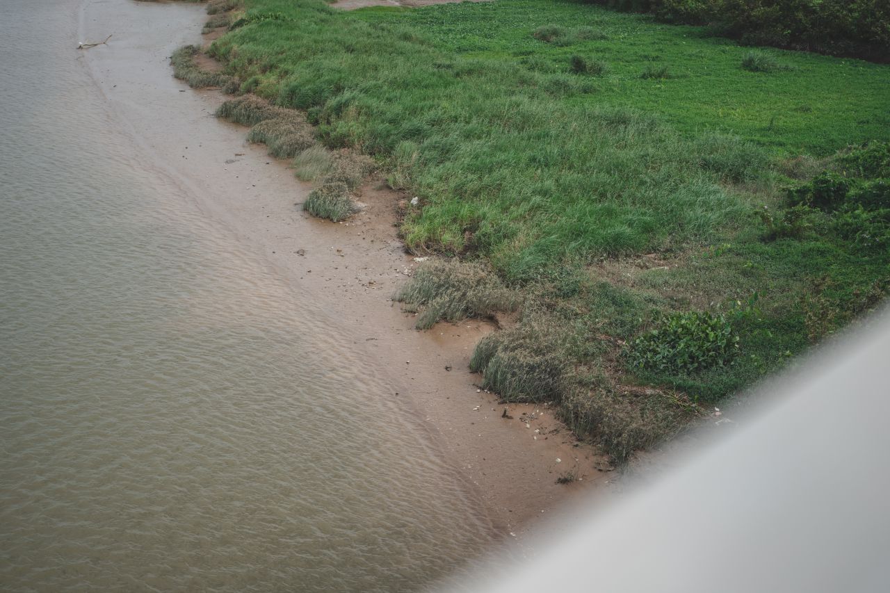 三埠大桥的沿岸风光 三埠大桥的沿岸风光