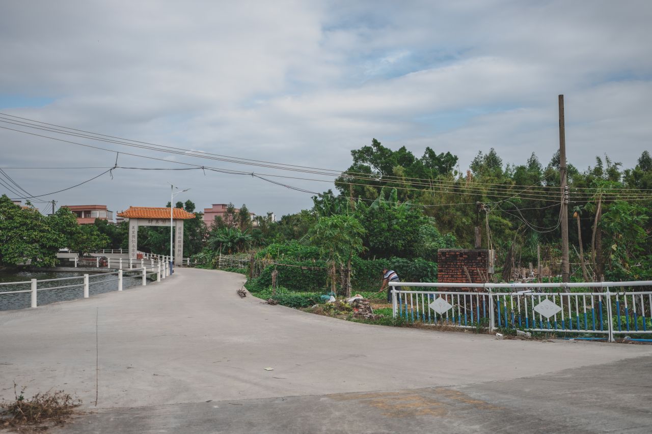 三埠大桥的沿岸风光 三埠大桥的沿岸风光