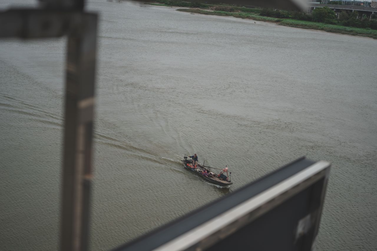 三埠大桥的沿岸风光 三埠大桥的沿岸风光