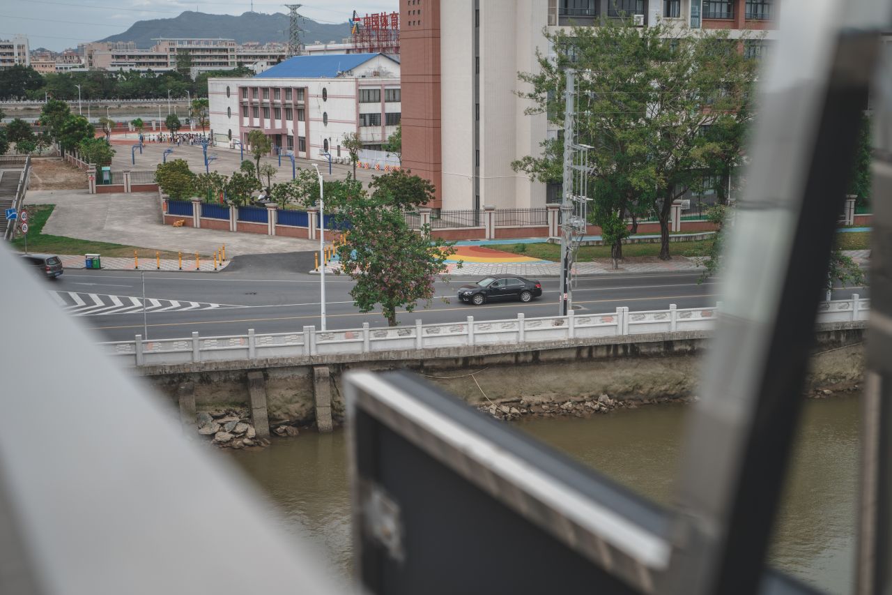 三埠大桥的沿岸风光 三埠大桥的沿岸风光